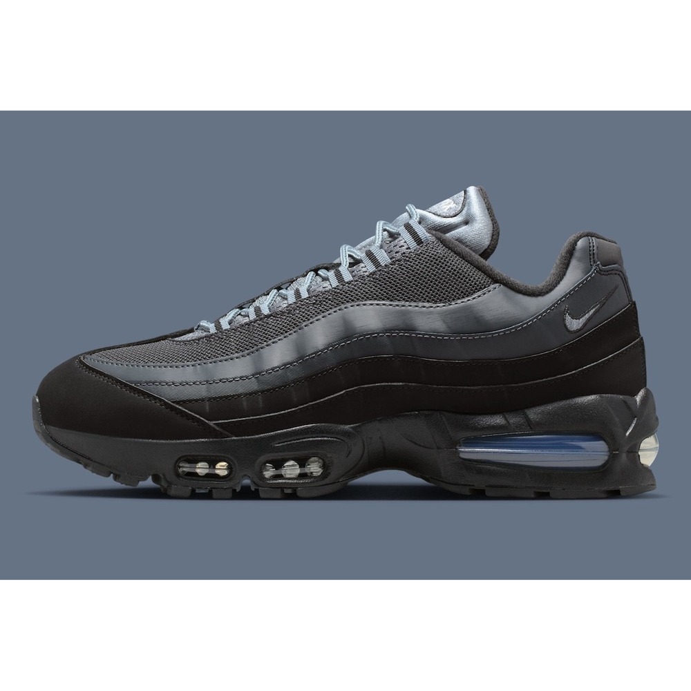 Size 13 - [NEW] Men's Nike Air Max 95 Big Bubble Shoes 'Black' IQ0285-010